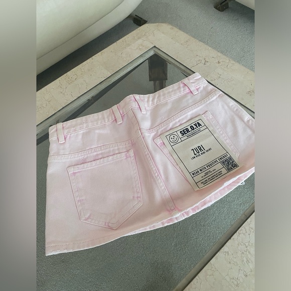 SER.O.YA low rise mini skirt size 26 - Picture 12 of 15